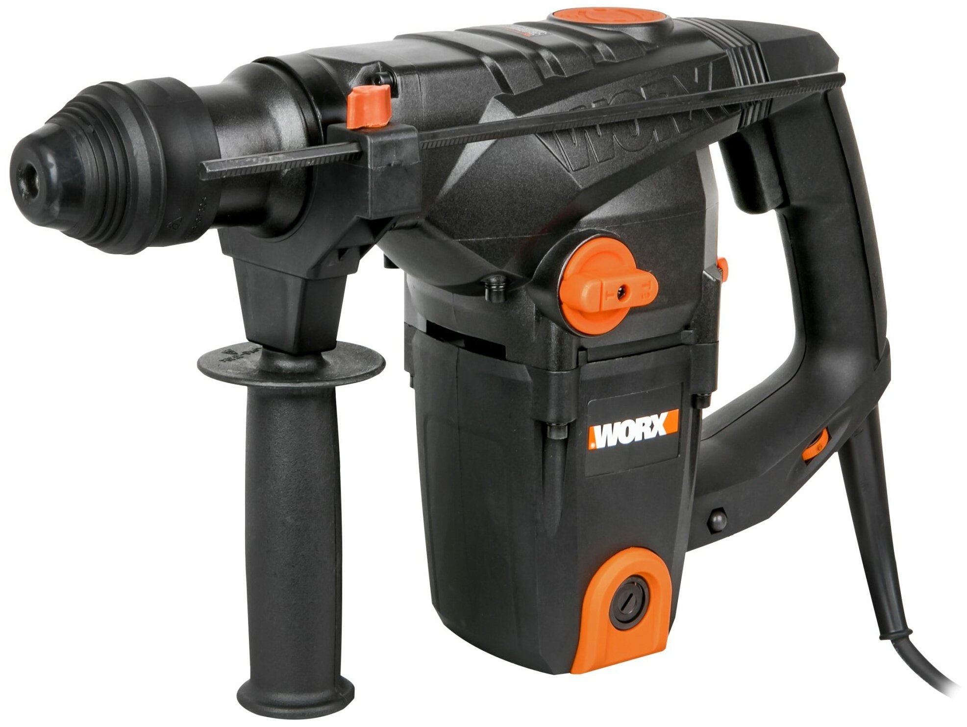 Перфоратор сетевой SDS-plus Worx WT344, 1250wt, 5j