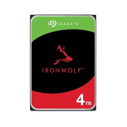 Seagate 4TB Seagate Ironwolf ST4000VN006 SATA 60Gbs 7200 rpm 256mb buffer 35для NAS 1105000₽