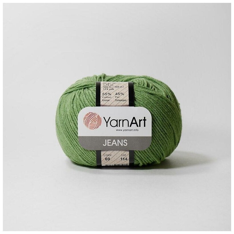  YarnArt Jeans ( ) - 1  : 69  55% , 56%  160/50