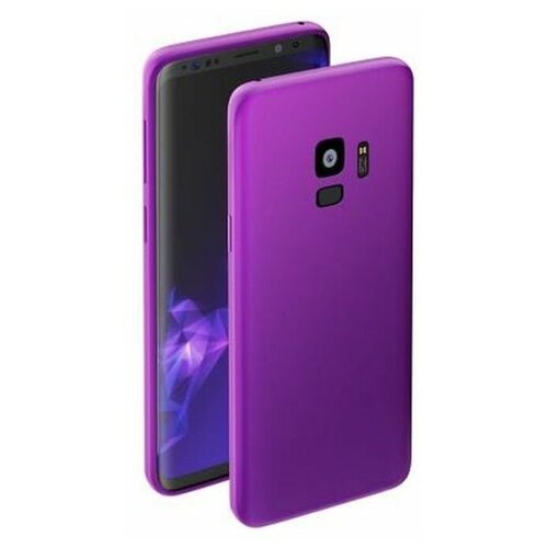 Чехол Deppa Case Silk для Samsung Galaxy S9 фиолетовый металлик