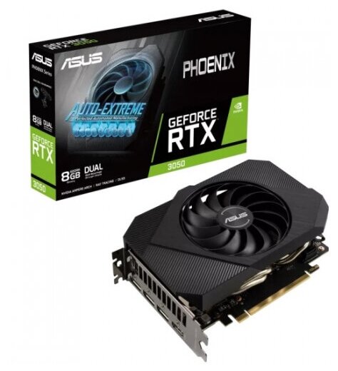 Видеокарта Asus GeForce RTX 3050 PHOENIX 8G