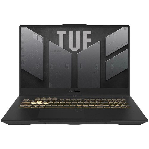 Ноутбук ASUS TUF FX707ZM-RS74 Intel Core i7 12700H 3500MHz 173 1920x1080 144Hz 16GB DDR5 1TB SSD NVIDIA GeForce RTX 3060 140W Wi-Fi Bluetooth Windows 11 Home 16295100₽