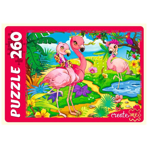 Пазл Красивые фламинго (260 элементов)