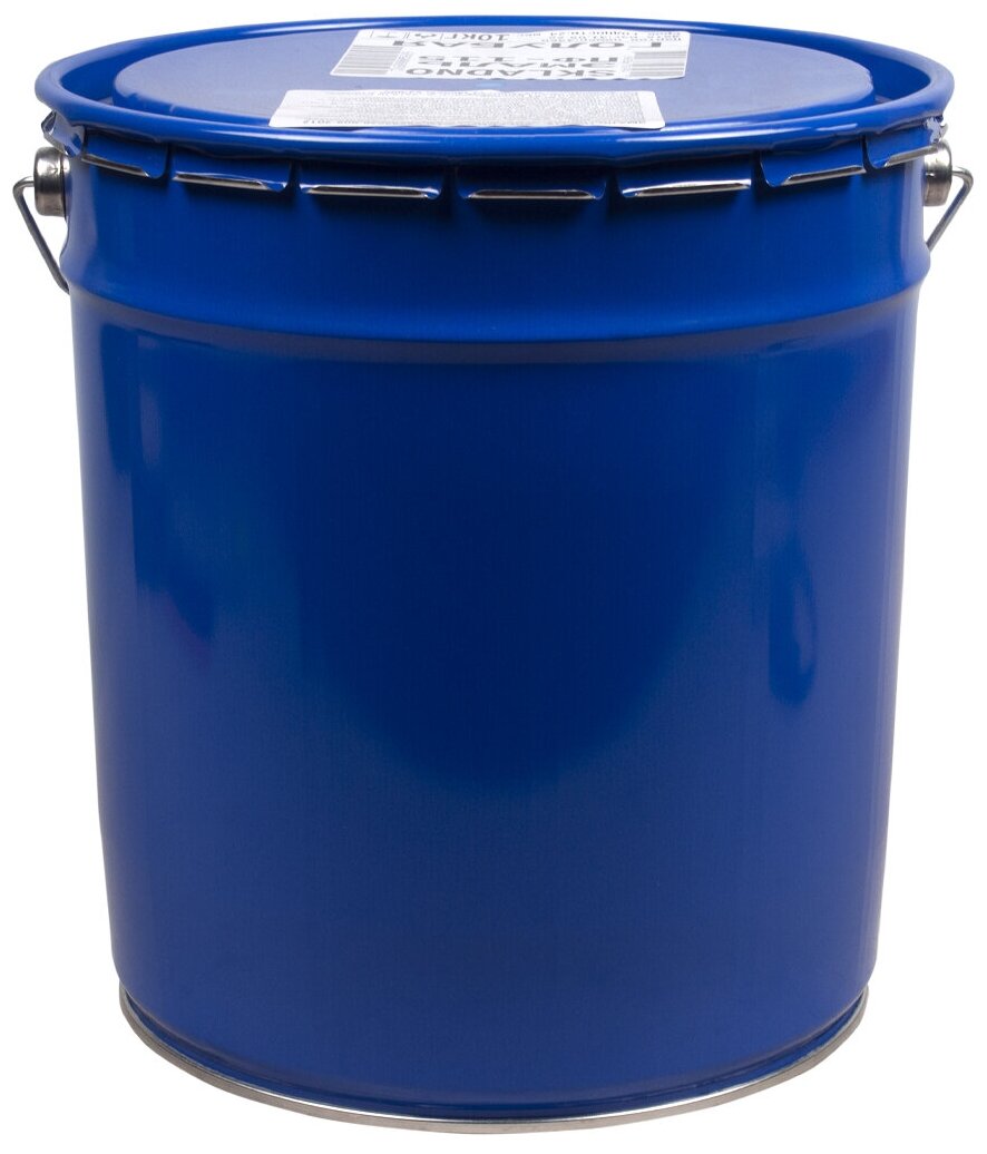 фото Эмаль ПФ-115 Skladno, алкидная, глянцевая, 10 кг, голубая