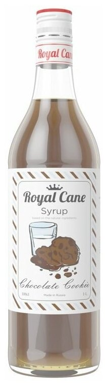 Сироп Royal Cane «Шоколадное печенье», 1 л - фотография № 1
