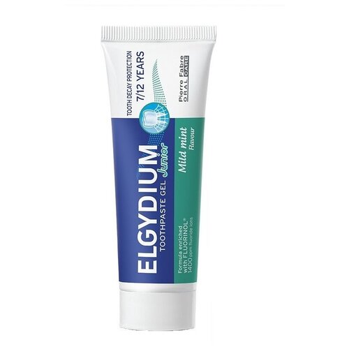 Купить Зубная паста Elgidium (Эльгидиум) Junior Мята (7-12 лет), 50 мл