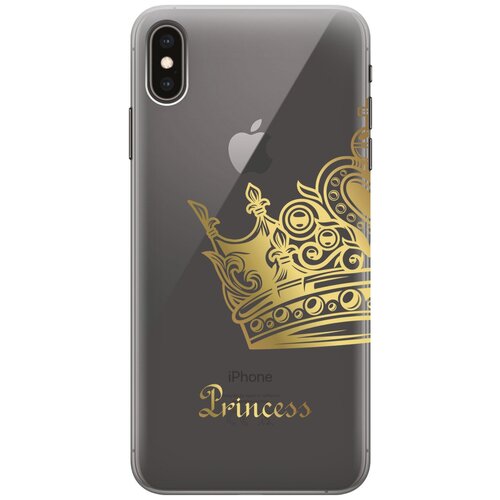 Силиконовый чехол на Apple iPhone XS Max / Эпл Айфон Икс Эс Макс с рисунком True Princess силиконовый чехол на apple iphone xs max эпл айфон икс эс макс с рисунком fck pattern