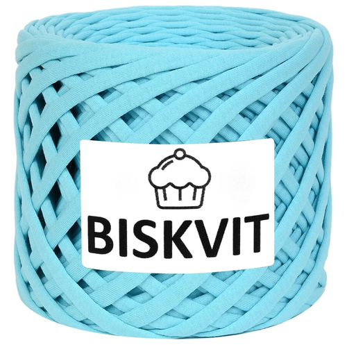 Трикотажная пряжа Biskvit, цвет Мальдивы трикотажная пряжа для вязания бисквит batty home