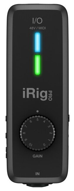 IK Multimedia iRig-PROIO Аудио и MIDI-интерфейс для мобильных устройств