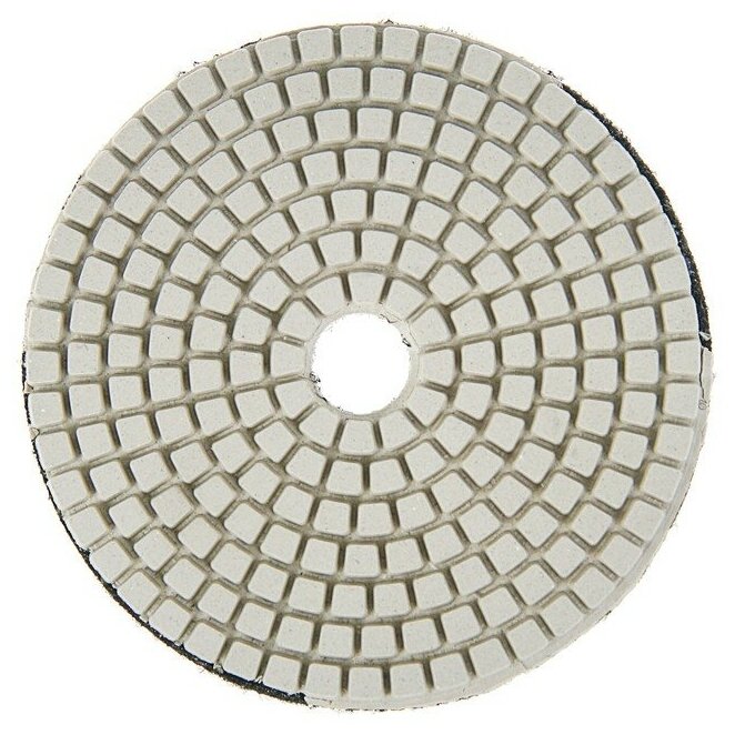 Алмазный гибкий шлифовальный круг тундра "Черепашка", для мокрой шлифовки, 100 мм, № 5000