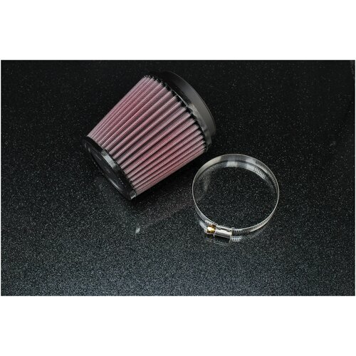 Фильтр нулевого сопротивления 89*130*115*90 мм, резиновый, хлопок, красный. RU-2790. K&N