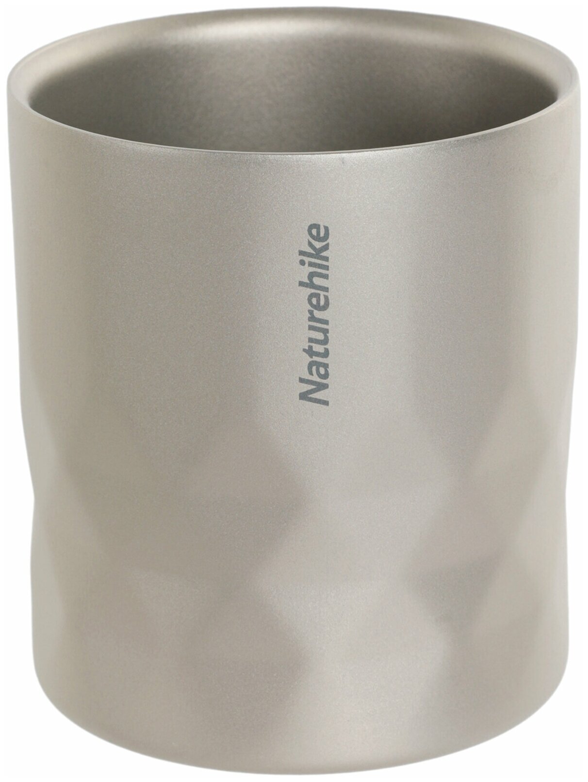 Кружка Naturehike Double-Layer Titanium Cup 280 ml Titanium