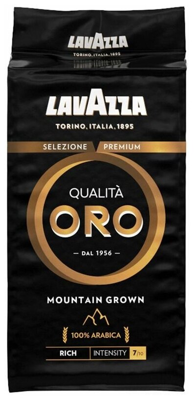 Кофе молотый Lavazza Qualita Oro Mountain Grown 250г - фото №3