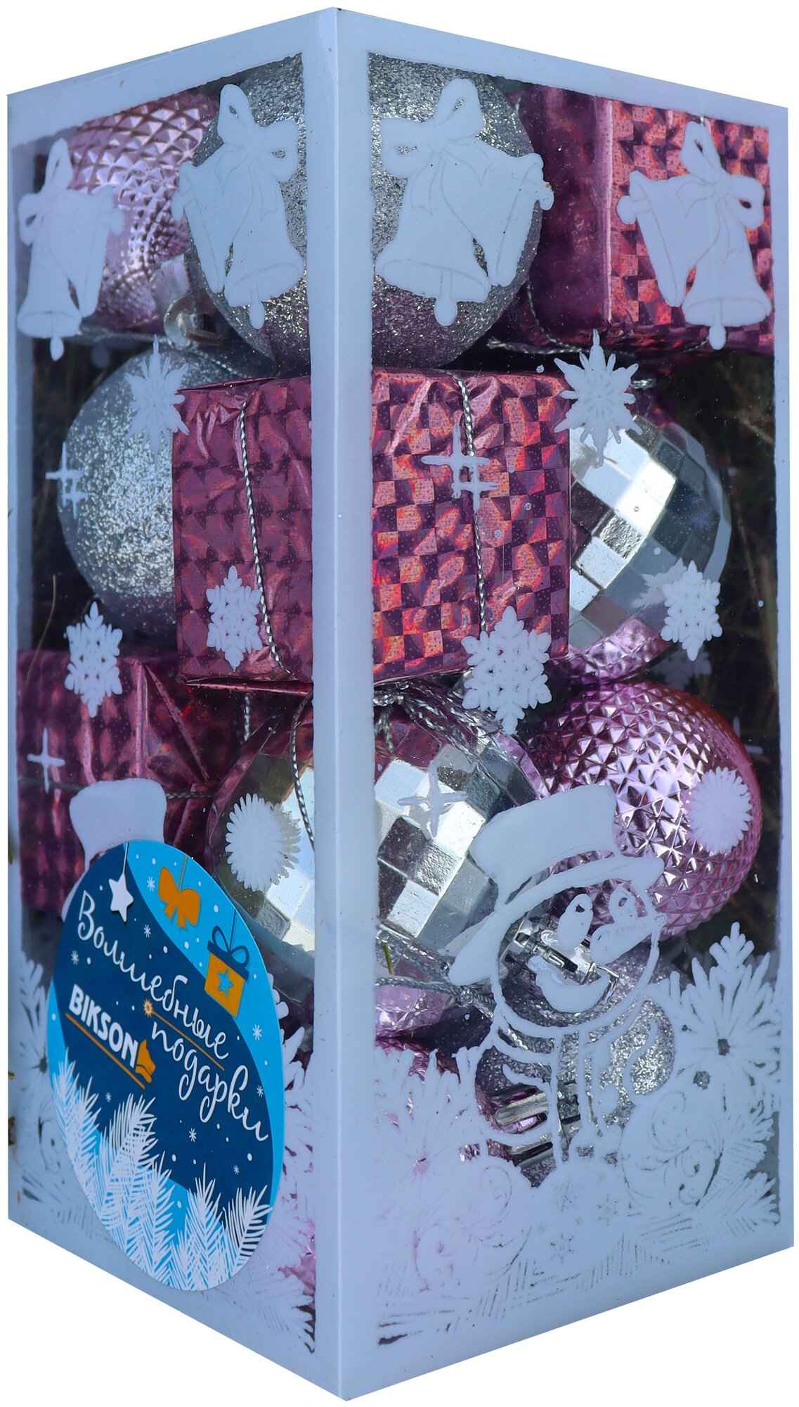 фото Набор елочных шаров Bikson DC11947, 5 см, 16 шт.