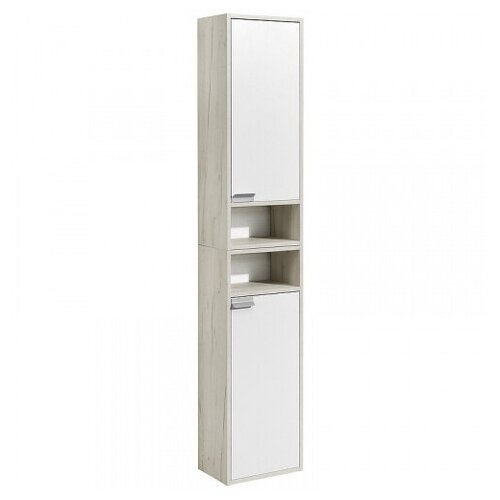 Шкаф пенал Акватон Флай 30 R 1A237903FAX1R подвесной Белый Дуб крафт