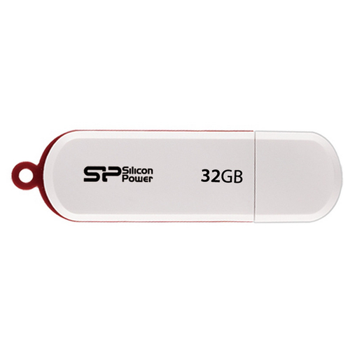 Silicon Power Флеш-память Silicon Power LuxMini 320, 32Gb, USB 2.0, белый, SP032GBUF2320V1W флэш память silicon power luxmini 320 white