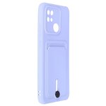 Чехол Zibelino для Xiaomi Redmi 10C Card Holder Lilac ZCHP-XIA-RDM-10C-LIL - изображение