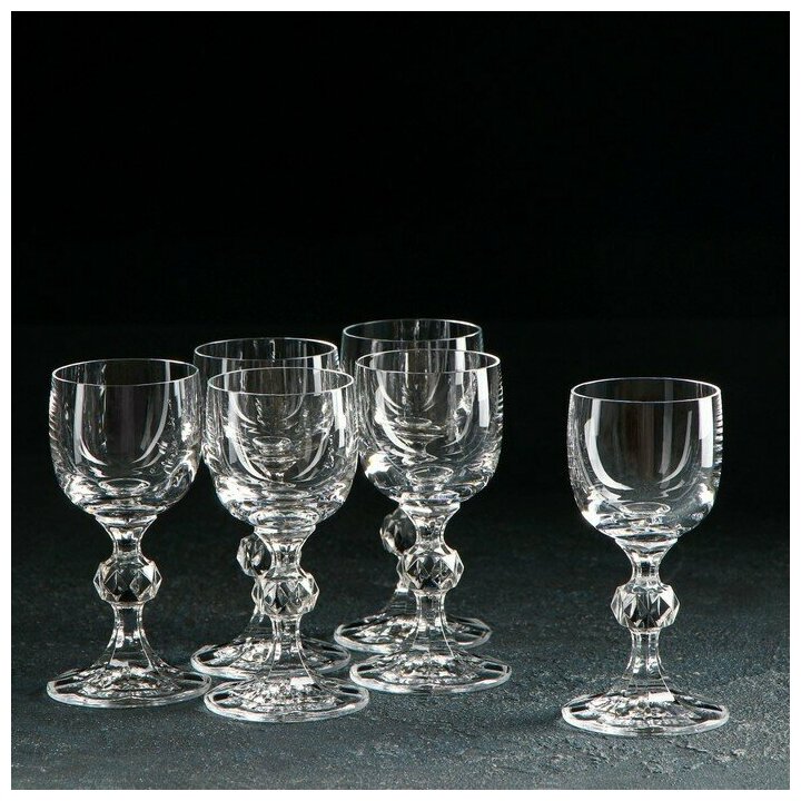 фото Набор рюмок «Клаудия», 50 мл, 6 шт