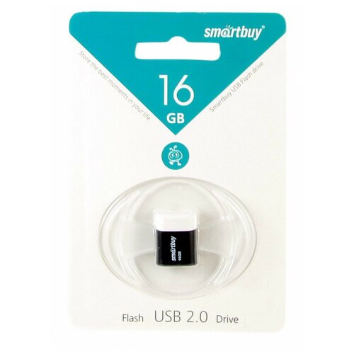 Флешка SMARTBUY 16GB LARA BLACK