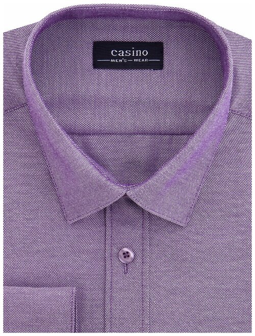 Рубашка Casino, размер 174-184/39, фиолетовый