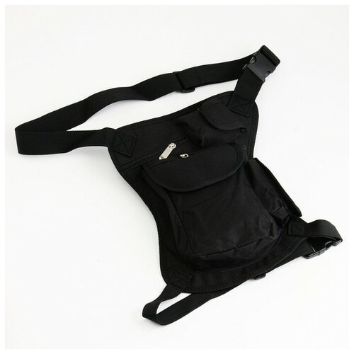 фото Сумка поясная "аdventure", черная