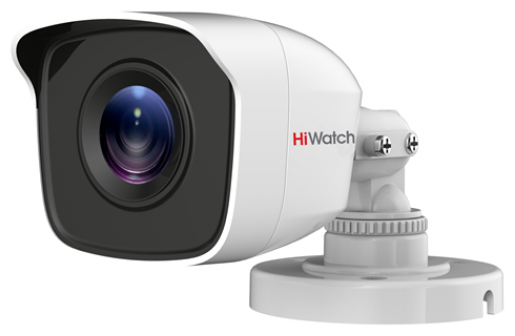 2Мп цилиндрическая HD-TVI видеокамера с EXIR-подсветкой до 20 м HiWatch DS-T200(B)