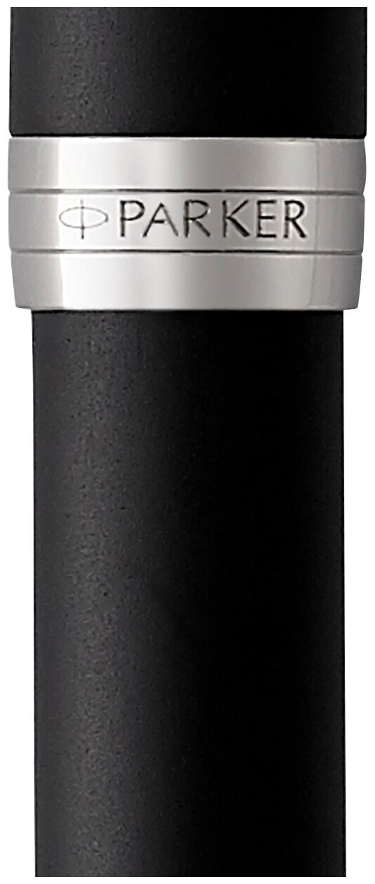 Ручка роллер Parker Sonnet Core (CW1931523) Matte Black CT F чернила черн. подар.кор. - фото №4