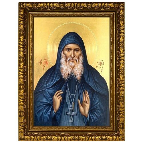Гавриил Ургебадзе архимандрит, преподобноисповедник, Христа ради юродивый. Икона на холсте.