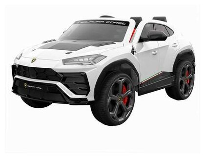 Детский электромобиль Lamborghini Urus ST-X 4WD (12V, EVA, полный привод) - SMT-666-WHITE