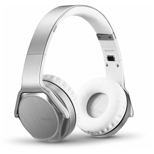 Беспроводные наушникиколонка SODO MH3 Bluetooth AUX 400 мАч серебряный NFCTFFM 287000₽