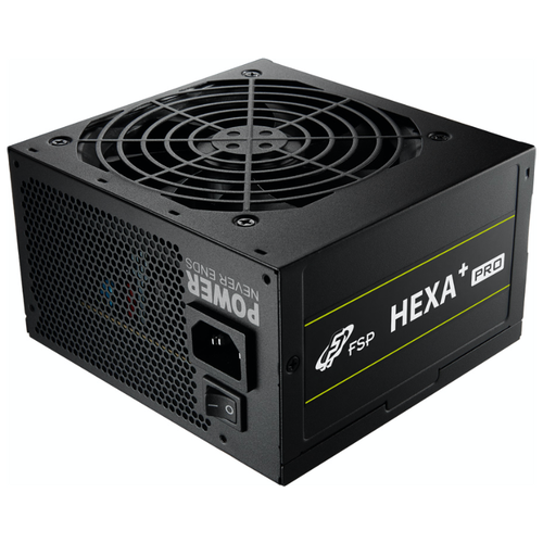 Блок питания FSP HEXA+ PRO 400W [PPA4006700] Мощность 400Вт Высокая энергоэффективность Для геймеров блок питания fsp hexa 85 pro 350w