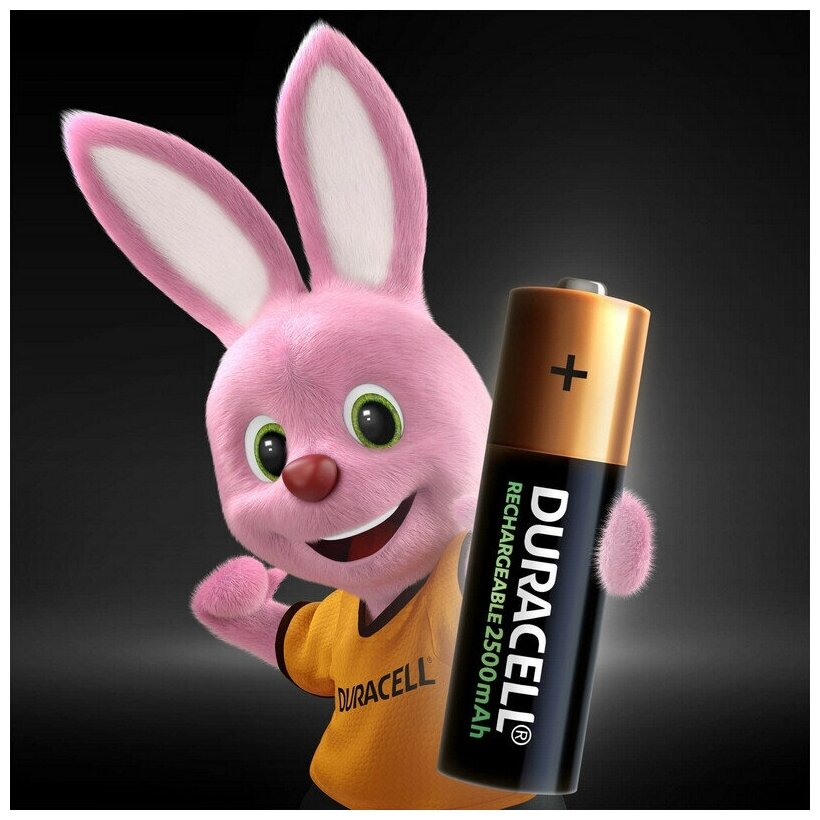 Аккумулятор Duracell HR6-4BL 2400mAh/2500mAh предзаряженный