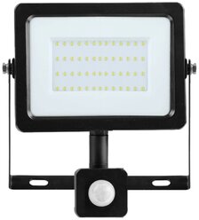 Прожектор Foton Lighting FL-LED Light-PAD SENSOR 100W Black 4200К 8500Лм 100Вт AC220-240В - С датчиком