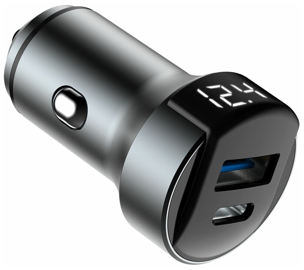 Автомобильное зарядное устройство Olmio 040231 2USB, 36W, 6A, QuickCharge3.0, PowerDelivery - фото №2