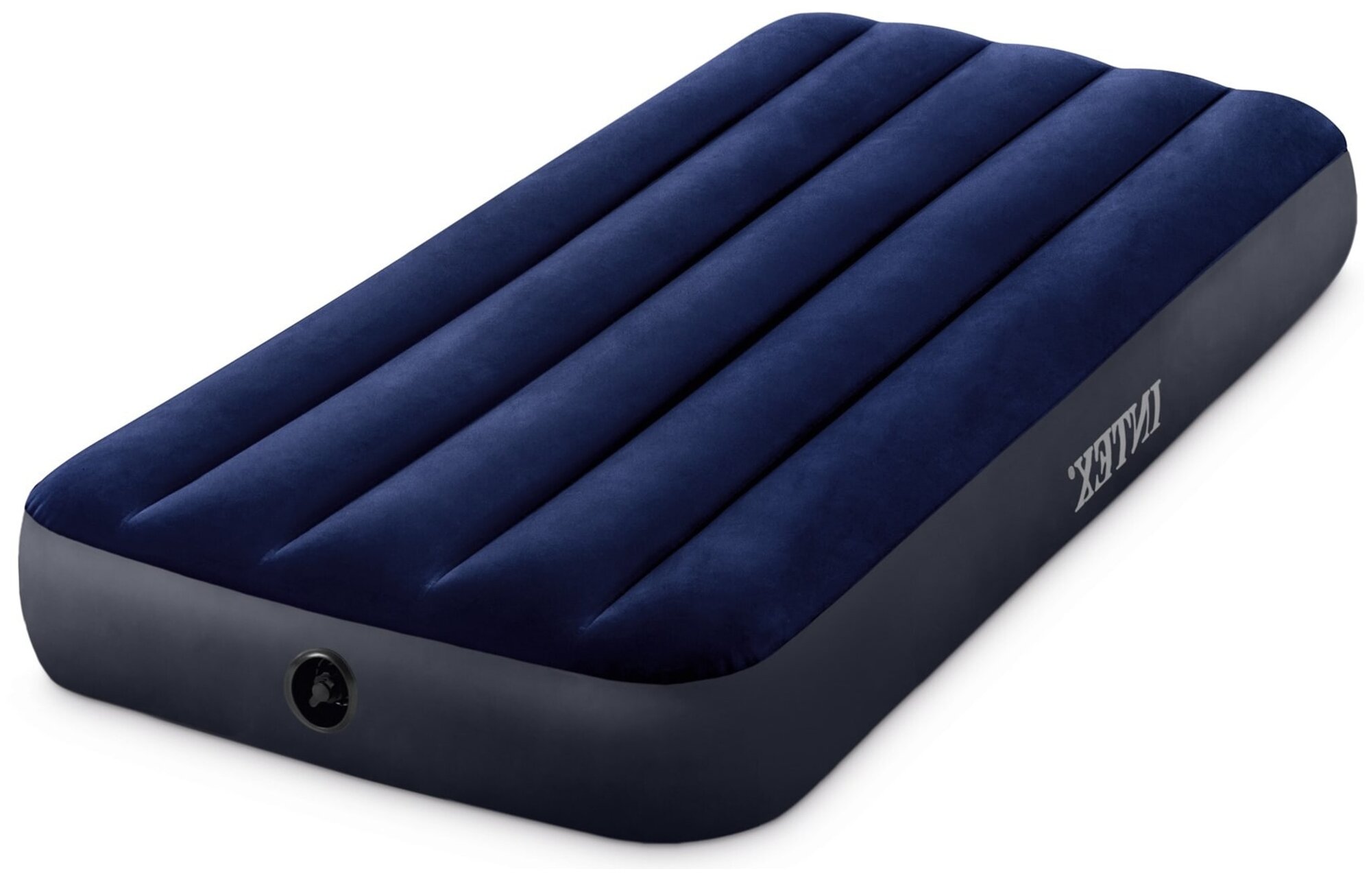 Матрас надувной 76х191x25см, Classic Downy Airbed, Intex 64756 - фотография № 3