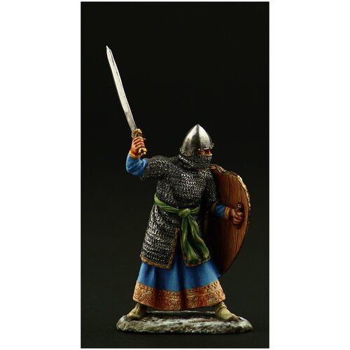 Оловянный солдатик SDS: Знатный мусульманский воин, XII-XIII вв. оловянный солдатик sds рыцарь крестоносец xii xiii вв