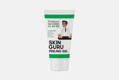 Пилинг скатка для лица с AHA-кислотами Professor SkinGOOD Skin Guru Peeling Gel / объём 35 мл