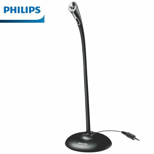 Высокочувствительный конференц-микрофон Philips проводной микрофон с разъемом 35 мм SHM100097 326400₽