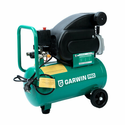 GARWIN PRO 840210-200-24 Компрессор поршневой 230 л/мин, 10 бар, ресивер 24 л, 2,5 л. с, 2850 об/мин