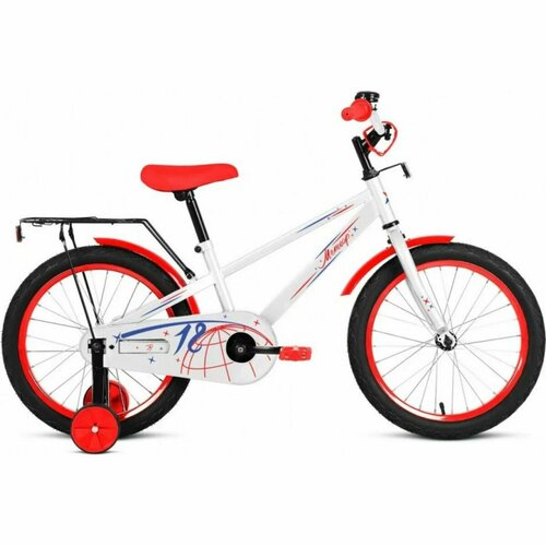 Детские велосипеды Forward Детский велосипед FORWARD METEOR 16 2023, 16 белый велосипед детский forward meteor 16 серый
