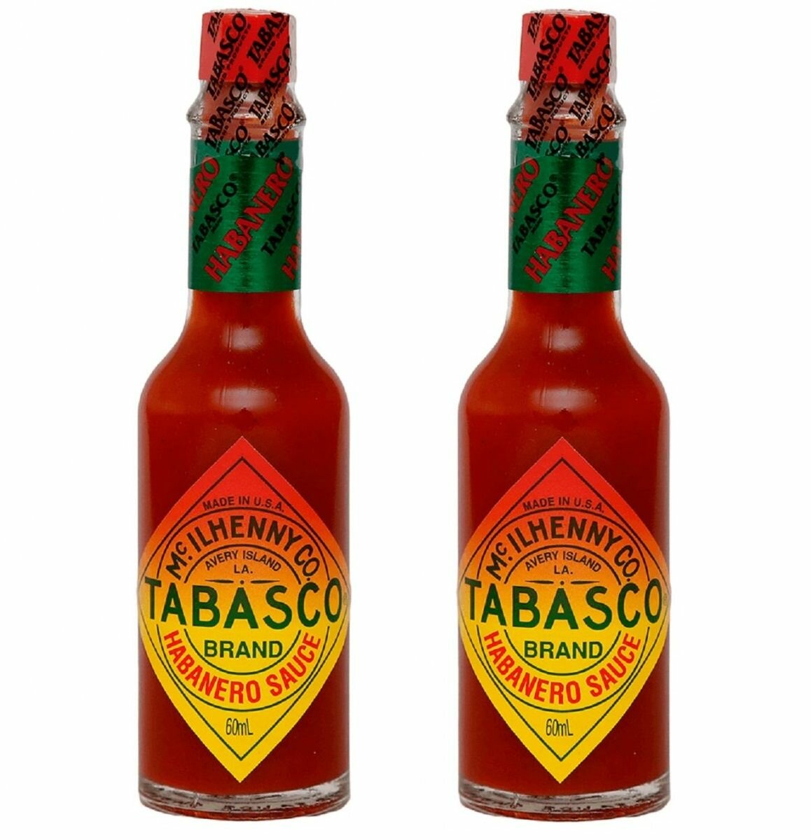 Tabasco Habanero / Хабанеро экстра острый, США, 60 мл х 2шт