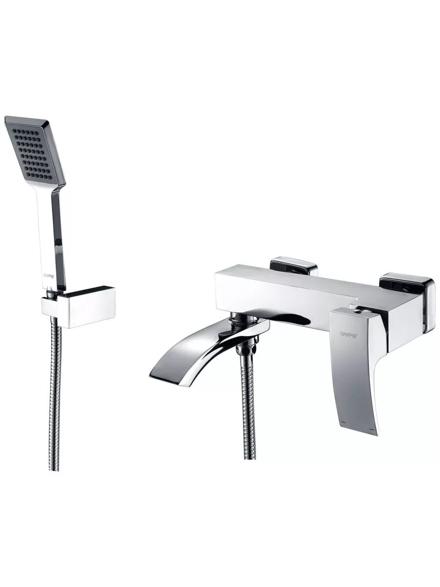 Смеситель для ванны Gappo G3207 хром