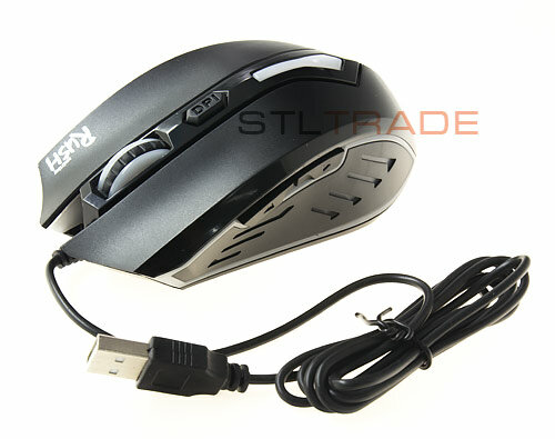 Проводная мышь игровая SmartBuy Rush SBM-712G-K Black