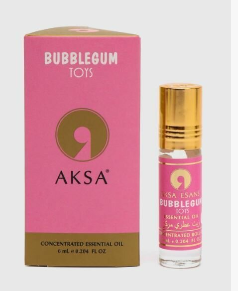 Масляные духи AKSA Esans "Bubblegum Toys", 6 мл