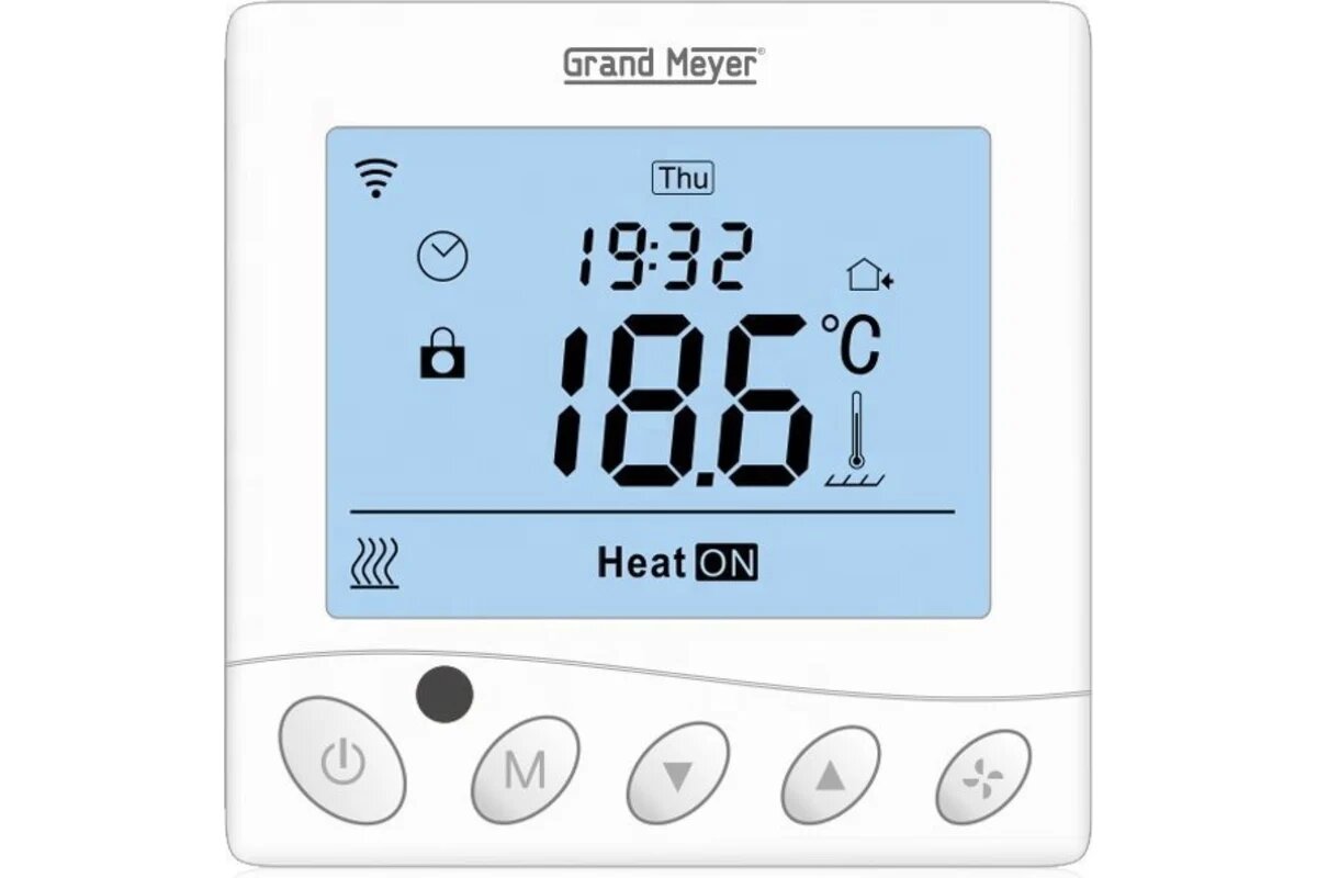 Grand Meyer Терморегулятор Wi-Fi бел W350
