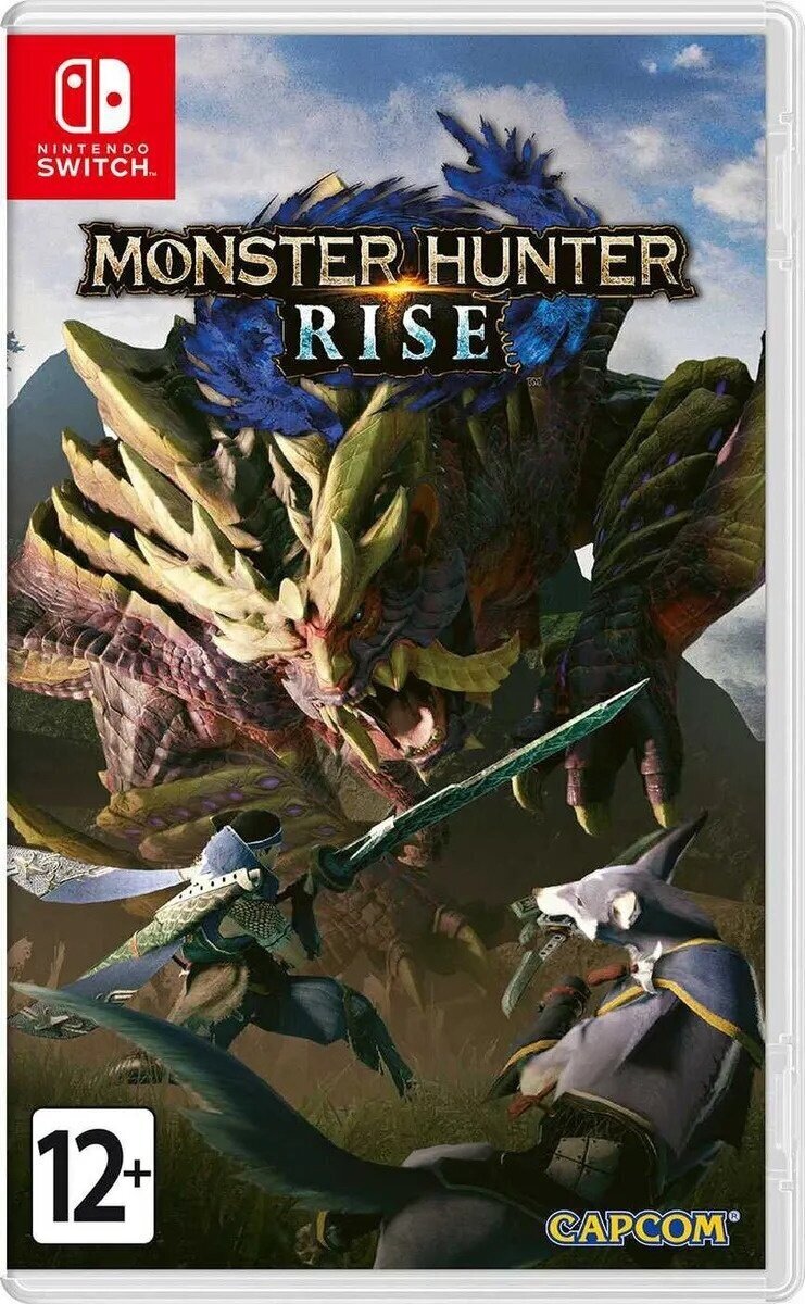Игра Nintendo Картридж Nintendo Switch "Monster Hunter Rise", экшн, 12+, русские субтитры