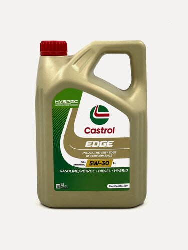 Изображение товара Моторное масло Castrol Edge 5W-30 LL, 4 литра, Синтетическое