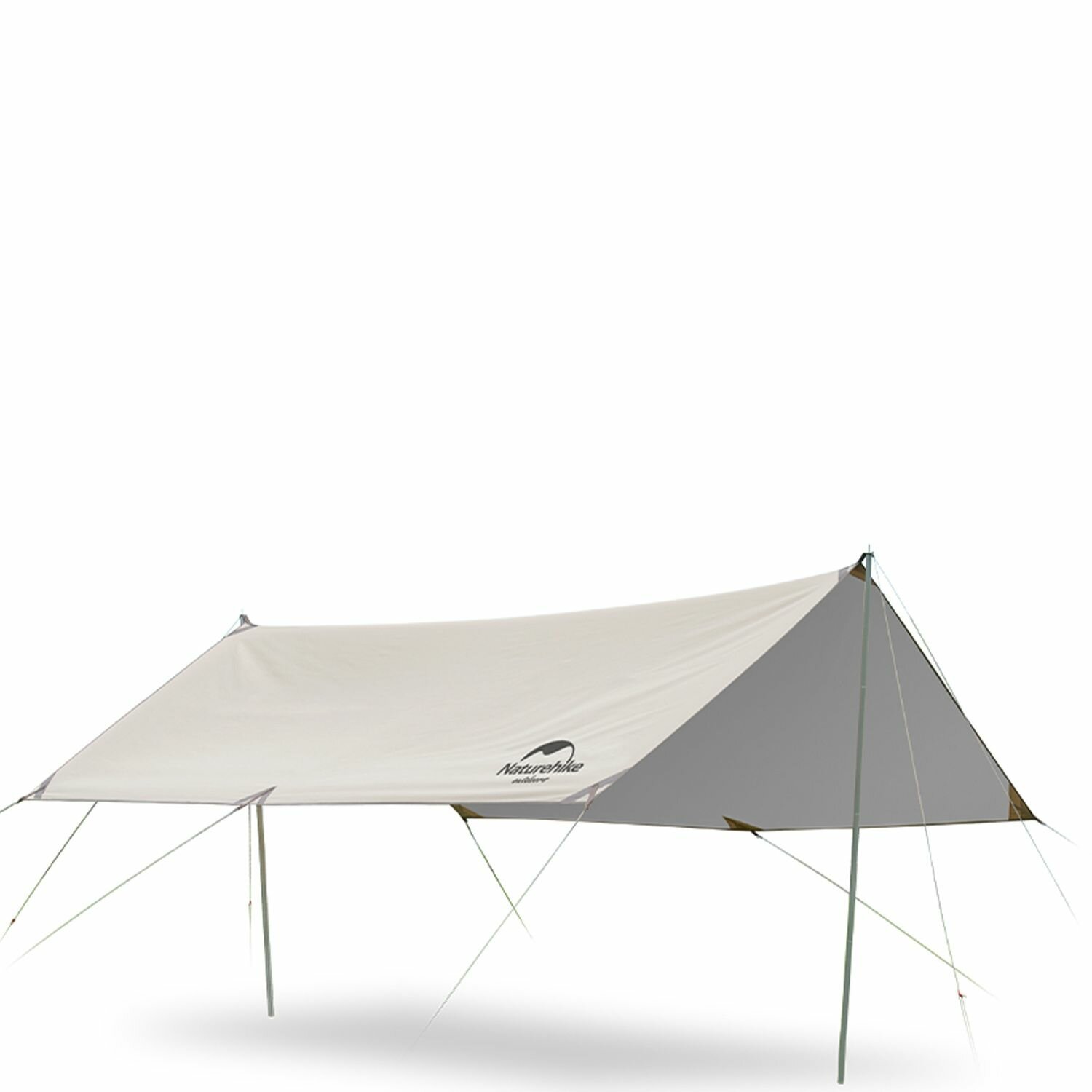 Тент Naturehike Girder Shelter Tarp With 2 Poles M Silver Coated
