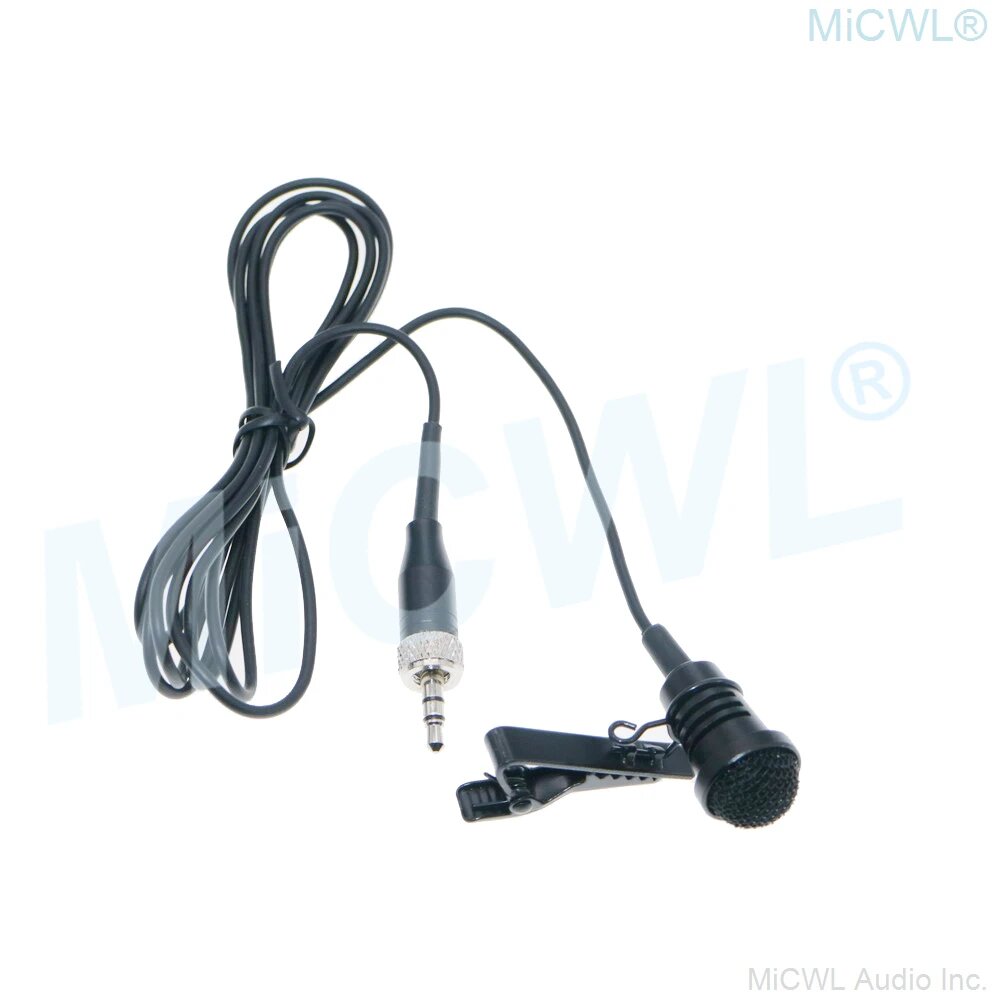 Петличный кардиоидный Аудио микрофон на лацкане для Sennheiser ew100 ew300 ew500 G1 G2 G3 G4, беспроводные Зажимы для галстука, микрофон с проводом 2 м — фото 1