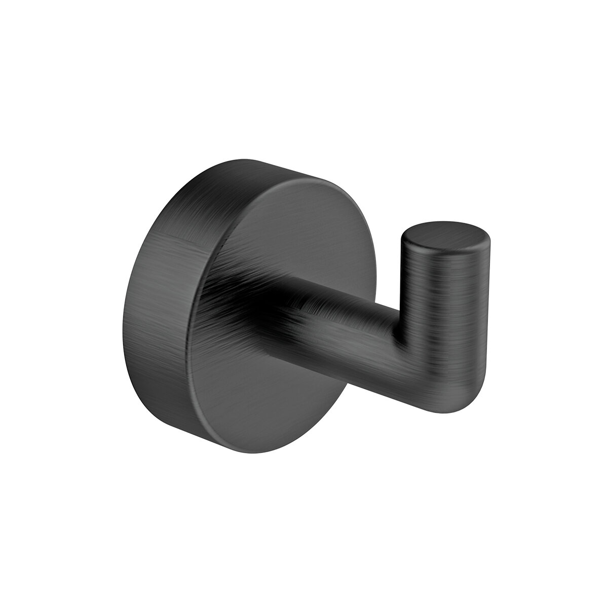 Крючок для полотенец одинарный Raglo R320.05.09 латунь, цвет графит